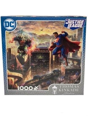 DC Comics/The Thomas Kinkade Collection Justice League 1000 pc. Jigsaw Puzzle